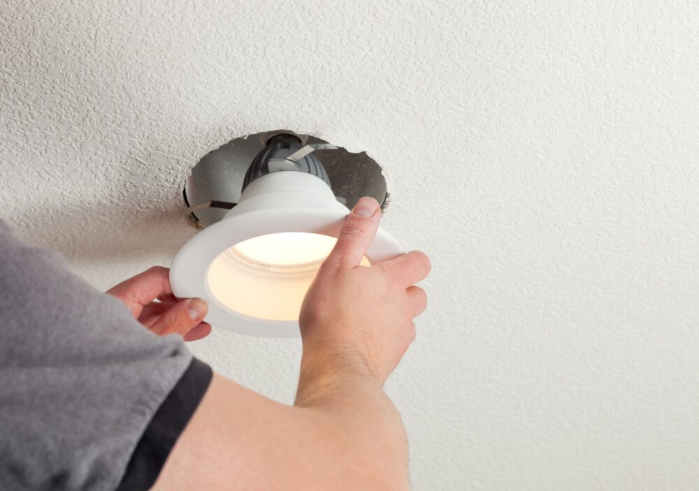 Lighting installation in Asheville